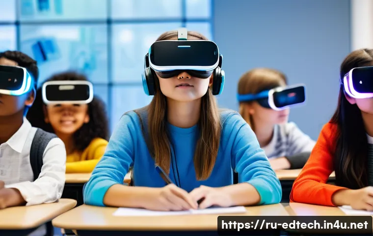 교육공학과 디지털 시민성 - **Prompt 1: Innovations in Learning**
    A vibrant, ultra-modern classroom filled with a diverse gr...